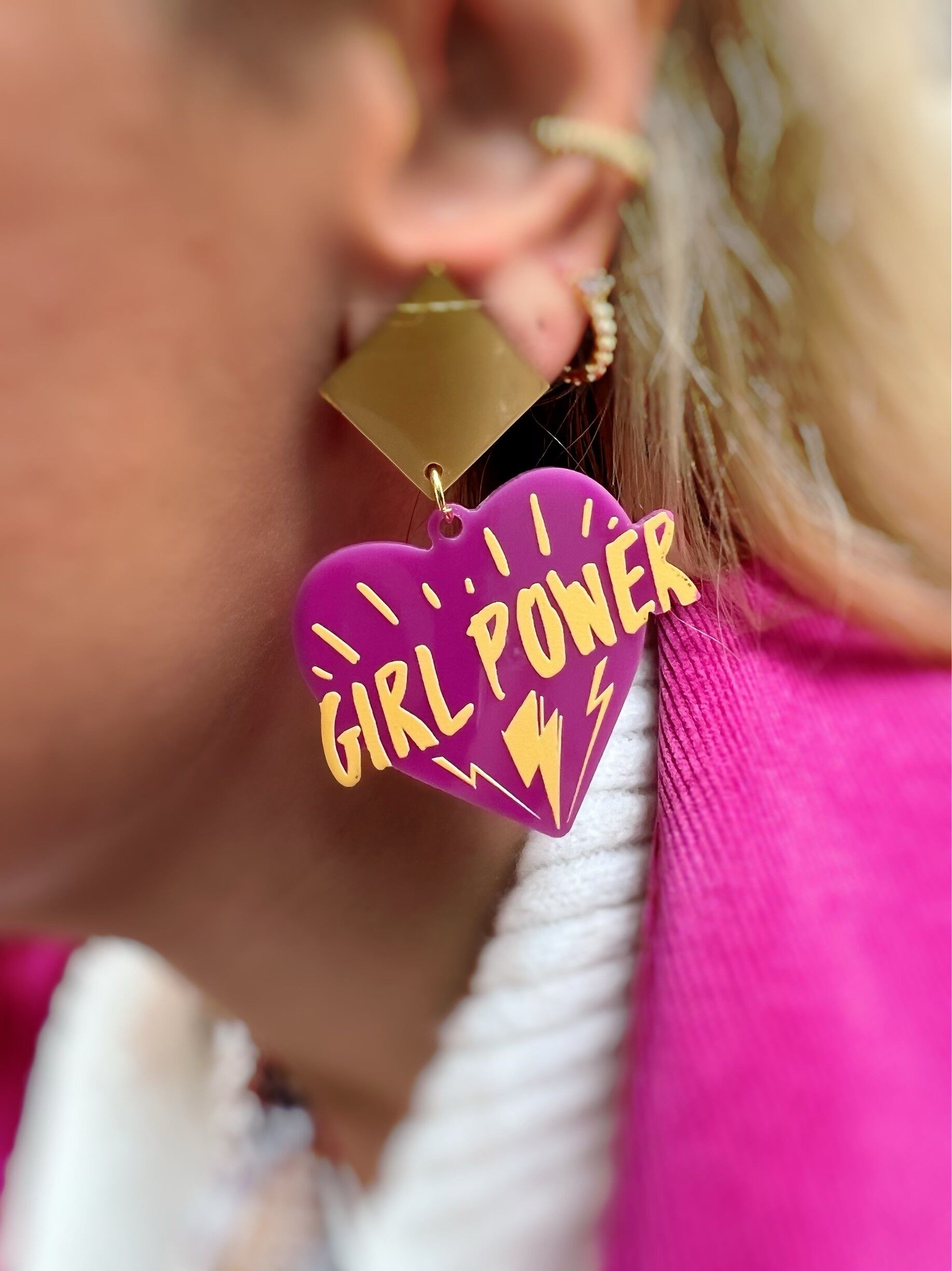 Feminist earrings store