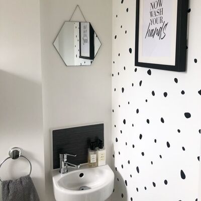 Now Wash Your Hands Bathroom Print A3 High Gloss