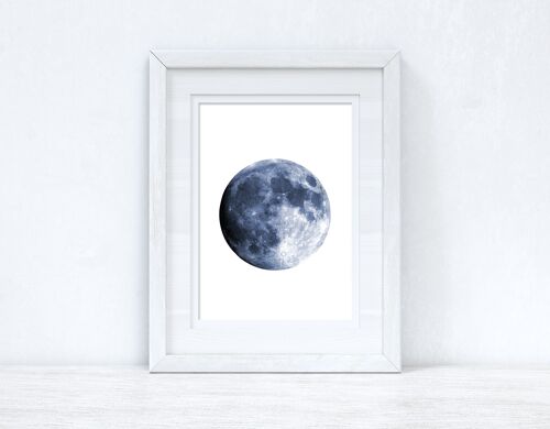 Full Blue Moon Bedroom Home Simple Print A2 Normal