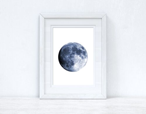 Full Blue Moon Bedroom Home Simple Print A6 Normal