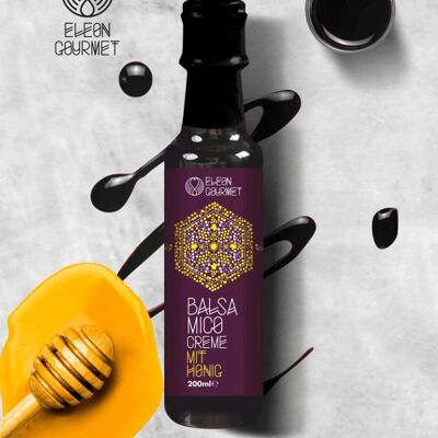 BALSAMIC CREAM DARK WITH THYME HONEY 200ML