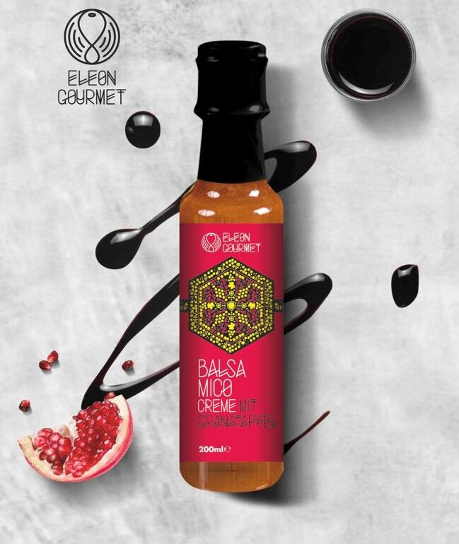 Balsamico creme hell mit granatapfel 200ml