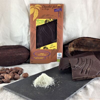 Chocolate bar 75% salt, 70g