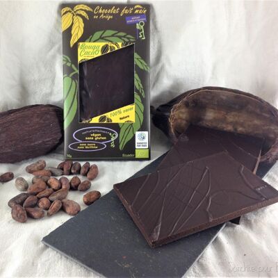 Tablette chocolat 100% nature, 70g