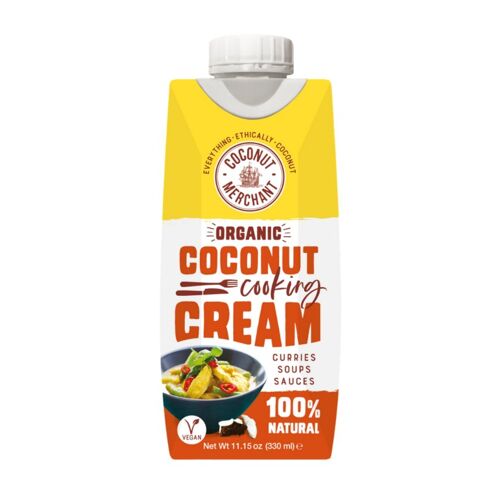 Organic Coconut Cream 330ml (Tetra)