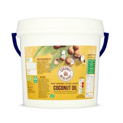 Aceite de Coco Virgen Extra Ecológico 4L