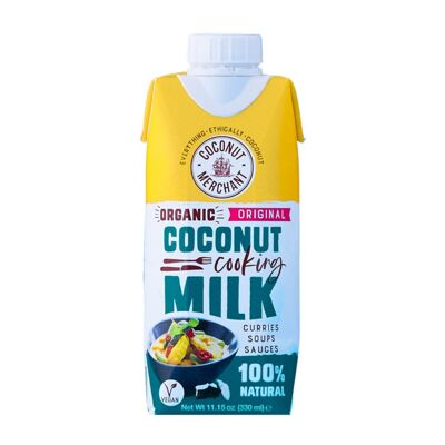 Leche de Coco Ecológica 330ml (Tetra)