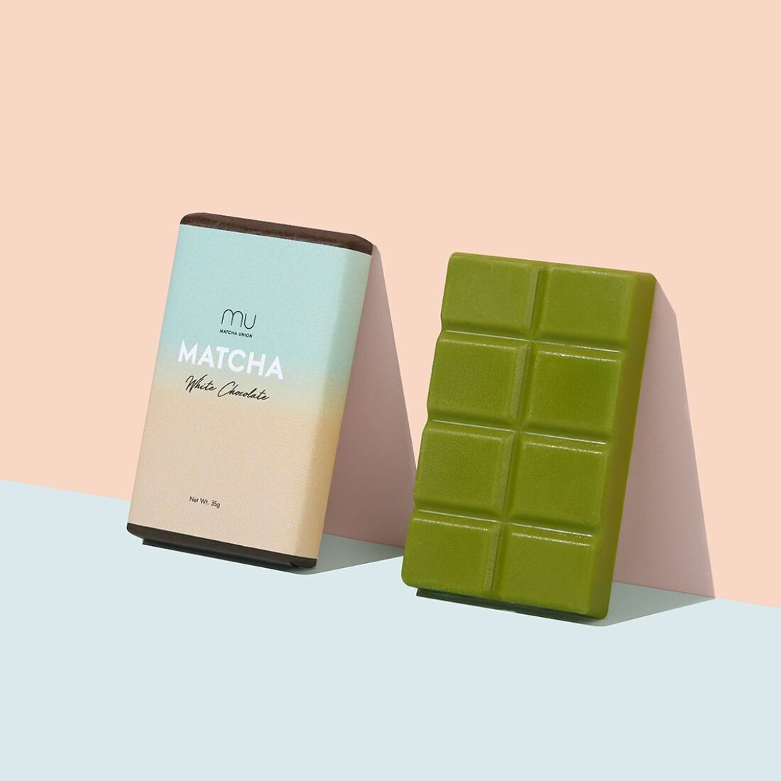 Chocolate blanco matcha