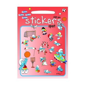 Stickers Schtroumpfs - Sport 3