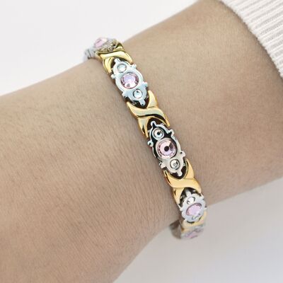 Amara silver magnetic bracelet