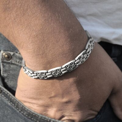 Pulsera de eslabones magnéticos Drogo
