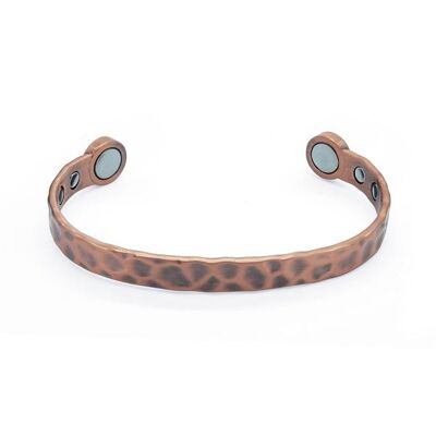 Wolfe bio Copper Magnetic Bangle - medium