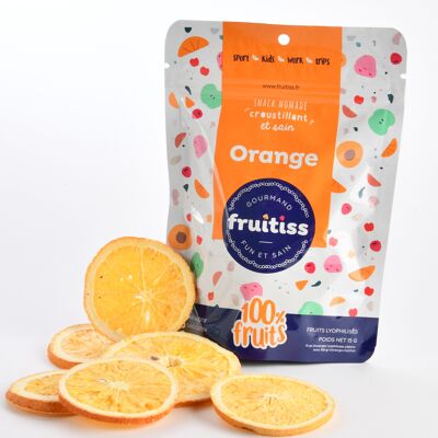 Freeze-dried orange