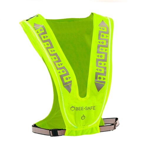 Led Vest USB - Lime