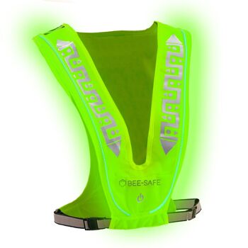 Gilet Led USB - Citron vert 2