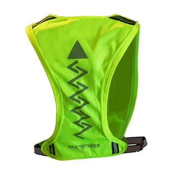 Gilet Led USB - Citron vert 3