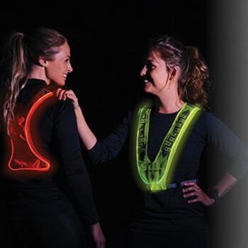 Gilet Led USB - Citron vert 9