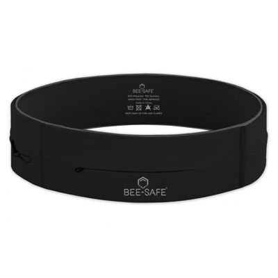 Smart Waist Belt Zipper - Black