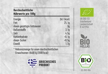 OLIVES KALAMATA BIO SANS PEE 180G 2