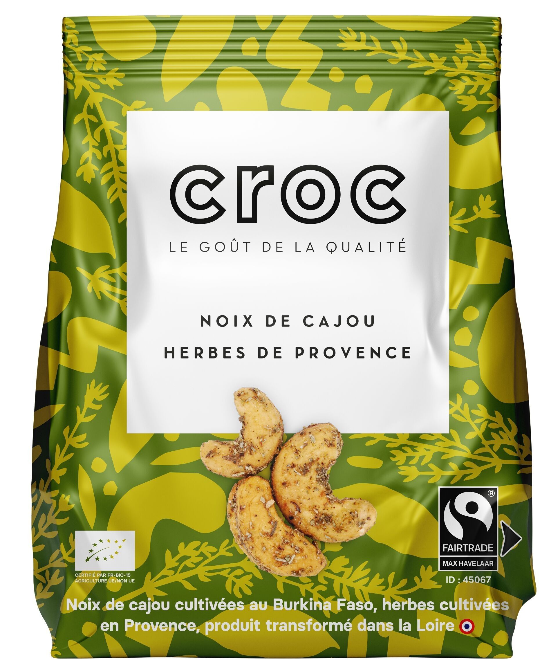 CROC Cashewkräuter aus der Provence – Bio, Fair Trade, 100 g