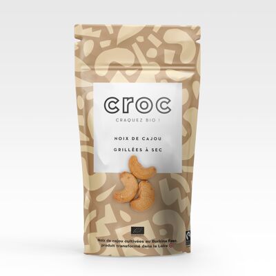 Natural dry roasted cashew CROC - FAIR FAIR ORGANIC 110g