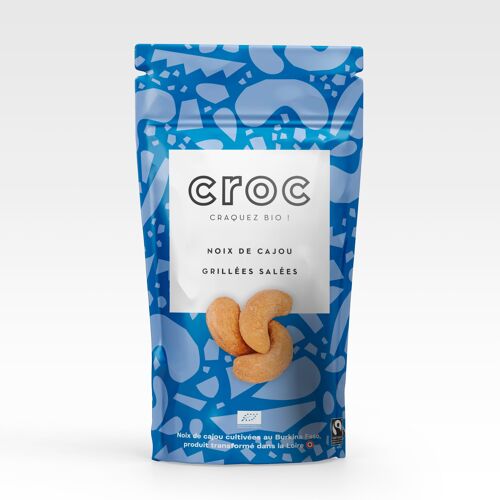 Cajou grillées salées CROC - BIO EQUITABLE 100g