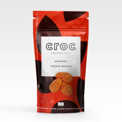 CROC Tomato Basil Almonds - ORGANIC 110g