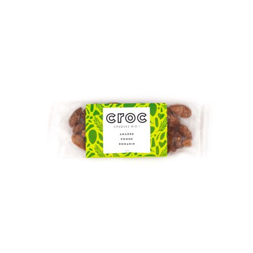 Amandes pomme romarin CROC - BIO 35g