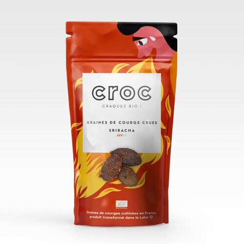 Graines de courge Sriracha CROC - BIO 100g