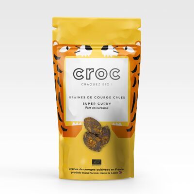 CROC Super-Curry-Kürbissamen – BIO 100 g