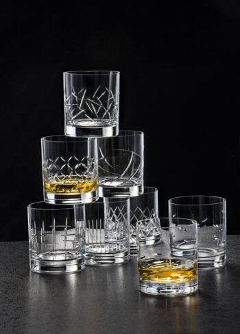 Verre a whisky 280 ml m k - lot de 6 2