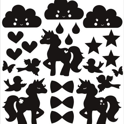 Static stickers - Unicorn