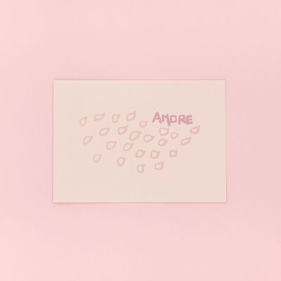 Amore | carte simple A6