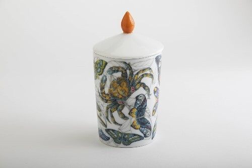 IL VIAGGIATORE Luxe Candle 380gr (13.4oz): mulled wine and warm fire place. Eco-luxury candle Made in Italy