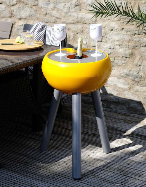 Drinks Cooler – Both Heights -  Champagne Tray / Colour: Egg Yolk