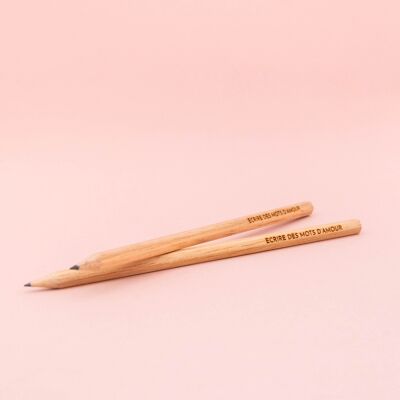 scrivere parole d'amore | matita