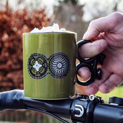 Taza de bicicleta - Cambio de marchas (14oz)