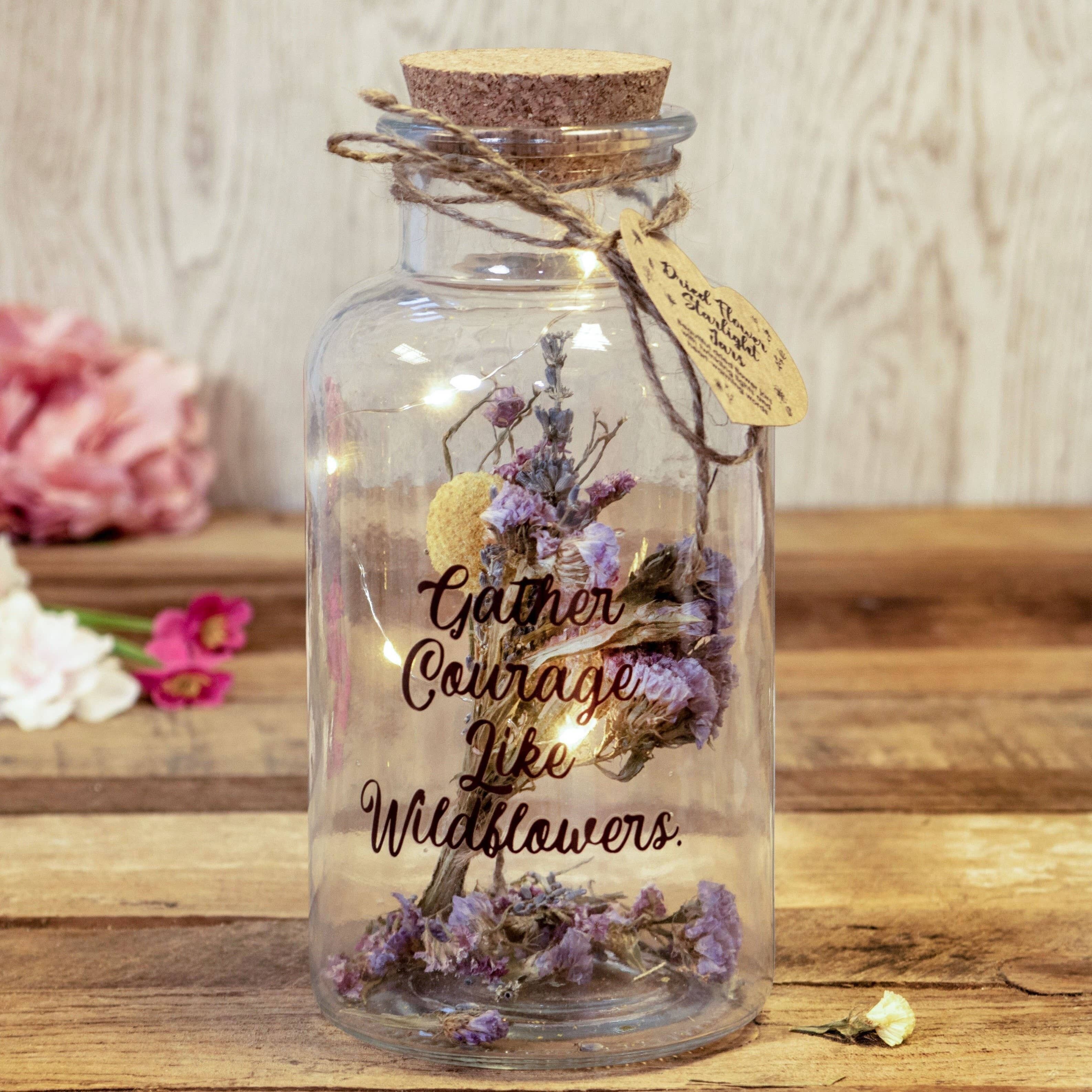 Rassemblez la lumière des étoiles de la fleur de courage