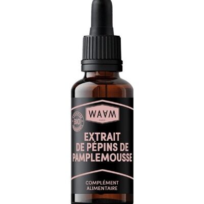 WAAM Cosmetics – Extrait de Pépins de Pamplemousse Bio