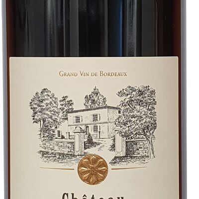 Château Côtes de Chambeau AOP Montagne Saint-Émillion vino rosso 75cl 2017