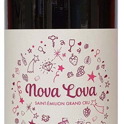 Nova Lova AOC Saint-Émilion vino tinto grand cru 75cl 2015