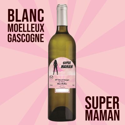 "Super Maman" - IGP - Côtes de Gascogne Grand Manseng süßer Weißwein 75cl