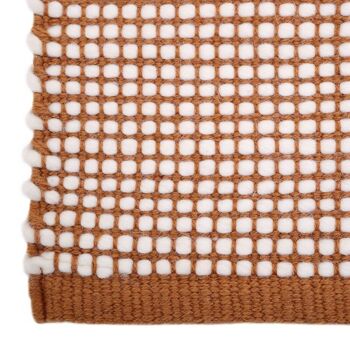 BERGEN CARAMEL S tapis laine contemporain 4