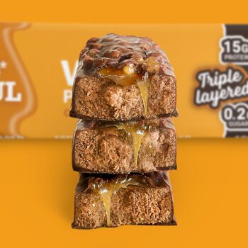 Barres Protéinées - Chocolat Caramel & Cacahuète - 3 barres (boîte d'essai) 9