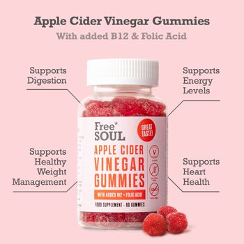 Gummies au vinaigre de cidre de pomme 2