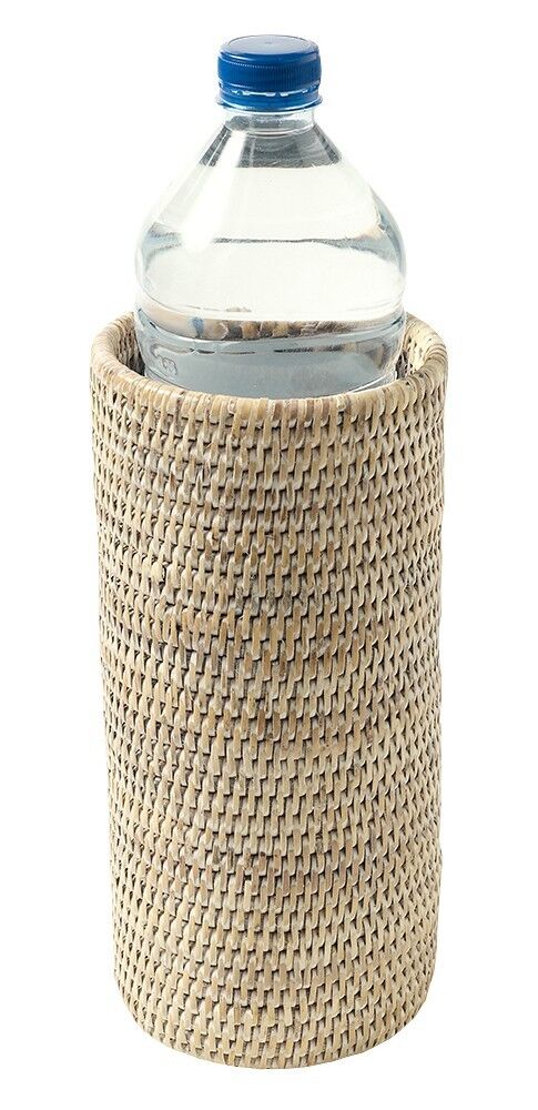 Copri bottiglia in ceruse bianco acqua