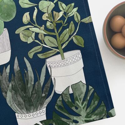 House Plants - Tea Towel