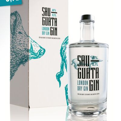 SAU GUATA GIN 0,7l 41% Vol. en estuche regalo