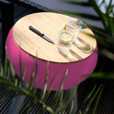Drinks Cooler – Tall + Champagne Tray and Lid / Colour: Peony