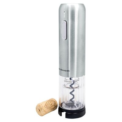 Compact electric corkscrew with new Battery indicator